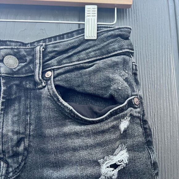 AE AirFlex+ Patched Slim Jean Destroyed Black
28 x 28 - Picture 6 of 10